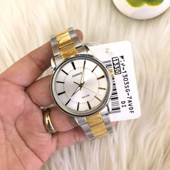 CASIO MTP-1303SG-7AVDF Men’s Analog Watch – Two-Tone Stainless Steel, 50 m Water Resistance & Minimalist Design
