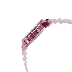 CASIO LA-20WHS-4ADF Digital Women’s Watch – Pink Resin Band, Stopwatch, Alarm, LED Light, Compact Design, Water Resistant POP Series