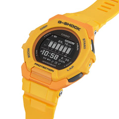 CASIO G-SHOCK GBD-300-9DR Men's Digital Bluetooth Fitness Watch – G-SQUAD Series, Step Tracker, Shock Resistant, 200M Water Resistant, Yellow