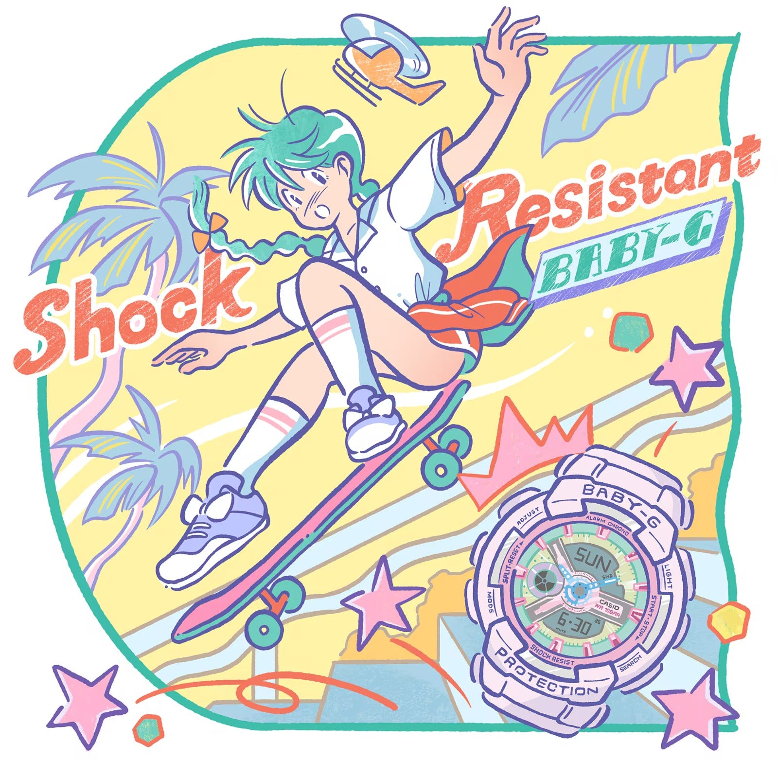 CASIO G-SHOCK BA-110XPM-6ADR MODEL WATCHES - THE HAPPY BUY