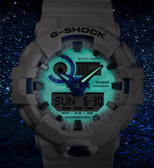 CASIO G-SHOCK GA-700HDS-7A Men’s Analog-Digital Watch – Shock Resistant, 200M Water Resistant, Super Illuminator (Front Button), World Time, Stopwatch, Countdown Timer, 5 Alarms