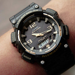 CASIO AQ-S810W-1A3VDF Analog-Digital Solar Watch – Solar Powered, Water-Resistant, Durable Men's Timepiece