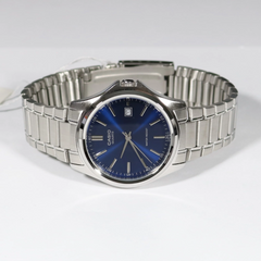 CASIO MTP-1183A-2ADF Men’s Analog Watch – Blue Dial, Stainless Steel Bracelet, Date Display & Water Resistant