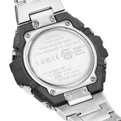 CASIO G-SHOCK GST-B500D-1ADR Men's Bluetooth Solar Watch – G-STEEL Stainless Steel, Tough Solar, Shock Resistant, 200M Water Resistant, World Time
