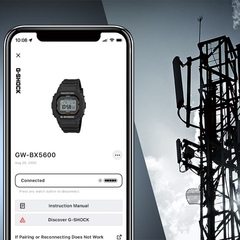 CASIO G-SHOCK GW-BX5600-1A1 Digital Men’s Watch, Tough Solar, Bluetooth Connectivity, 200M Water Resistant, Black Resin Strap