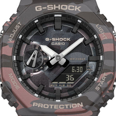 CASIO G-SHOCK GA-2100CMD-8ADR Analog Digital Men's Watch Grey Resin Strap 200M Water Resistant
