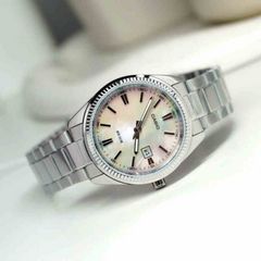 CASIO LTP-1302DS Series Women’s Analog Watch – Stainless Steel Bracelet, Date Window, Quartz Movement, Mineral Glass, 50M Water Resistant – Multiple Dial Colors