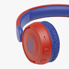 JBL JR 310BT Kids Wireless On‑Ear Headphones – Safe Sound (<85 dB), Bluetooth 5.0, 30‑Hour Battery, Built‑in Mic, Foldable Design
