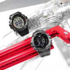 CASIO AE-1500WH-8BV Men’s Digital Watch – Jumbo Display, 10-Year Battery, 100M Water Resistant, LED Light, 5 Alarms, Stopwatch & Timer