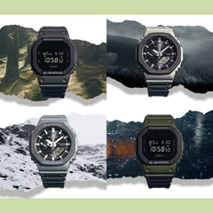 CASIO G-SHOCK GA-B2100LUU-5A “CasiOak” – Tough Solar & Bluetooth Analog-Digital Watch, Brown Carbon Core Guard, 200M Water Resistant, Super Illuminator, World Time