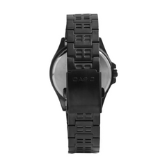 CASIO MTP-E350B-7BVDF Men’s Sport Watch – White Dial, Multi-Dial Day/Date/24-Hr, Black Leather Strap, Quartz, 50m Water Resistant