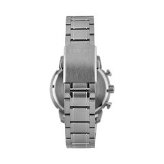 CASIO MTP‑E515D‑8AVDF Men’s Chronograph Watch – Grey Dial Stainless Steel, 50 m Water Resistance, Quartz