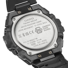 CASIO G-SHOCK GST-B500BD-1A9DR Men's Bluetooth Solar Watch – G-STEEL Black & Gold, Tough Solar, Shock Resistant, 200M Water Resistant, World Time