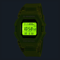 Casio G-SHOCK GD-B500S-3DR Digital Watch for Men | Bluetooth Smartphone Link | Step Tracker | Shock Resistant | 200M Water Resistant | Green Resin Strap