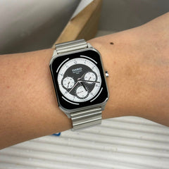 Casio MTP-M307D-1BVDF Men’s Analog Stainless Steel Watch – Black Dial, Day-Date & 24-Hour Subdials, 50M Water Resistant