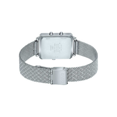 CASIO MTP-B205M-3EDF Men’s Analog-Digital Watch – Green Dial, Mesh Stainless Steel, Quartz & Water-Resistant