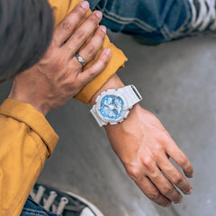 Casio G-SHOCK GA-110AS-5A Men’s Analog-Digital Watch – Brown Resin, Shock Resistant, 200M Water Resistant, Auto LED, Stopwatch, Limited Edition Style