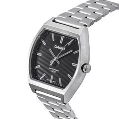 CASIO MTP-B140D Series Men’s Analog Watch – Stainless Steel Band, Bold Dial Design, Quartz Movement, Water Resistant