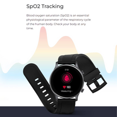 Haylou Solar RS3 Global Smart Watch – 1.2” AMOLED Display, Built-in GPS, SpO₂ & Heart Rate Monitoring, 14 Sports Modes, 5 ATM Waterproof, Sleep Tracking, 21-Day Battery – For Android & iOS