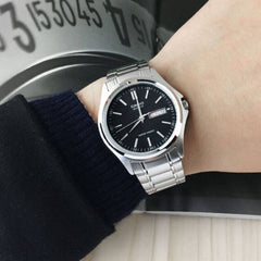 CASIO MTP-1239D Men’s Analog Watch – Stainless Steel Bracelet, Classic Design & Water Resistance