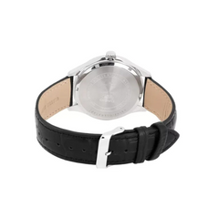 CASIO MTP-M100L-1AVDF Men's Analog Watch – Black Dial Leather Strap Quartz Timepiece | Classic, Water Resistant & Elegant Design