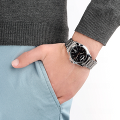 CASIO MTP-1370D Series Men’s Analog Watch – Stainless Steel Bracelet, Day & Date Display, Quartz Movement, Classic Business Design, Water Resistant