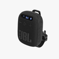 JBL Harman Wind 3 Bluetooth Speaker – Portable Handlebar Speaker for Bike & Scooter, IP67 Waterproof, FM Radio, MicroSD, AUX, 5H Battery Life, Detachable Design