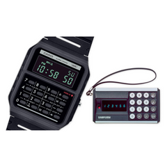 CASIO CA-53WB-1BDF Standard Calculator Watch – Retro Digital, Black, Multifunctional, Water-Resistant, Classic Style