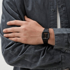 CASIO AW‑48HE‑1AVDF Analog‑Digital Watch – Dual Time, 50 m Water Resistance, 1/100‑sec Stopwatch, Day & Date Display