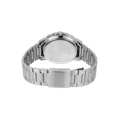 Casio MTP‑VD01D‑3E1VUDF Men’s Analog Watch – Tiffany/Blue Dial, Stainless Steel, 50 m Water Resistant, Date Display