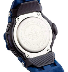 CASIO G-SHOCK GBD-100-2D Men's Digital Bluetooth Fitness Watch – G-SQUAD Series, Step Tracker, Shock Resistant, 200M Water Resistant, Blue