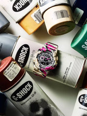 ساعات كاسيو جي-شوك GA-110SS-1ADR النموذجية