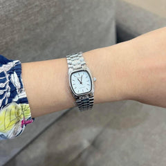 CASIO LTP-1169D Series Women’s Analog Watch – Stainless Steel Bracelet, Rectangular Dial, Quartz Movement, Elegant Classic Design, Water Resistant