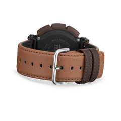 CASIO PROTREK PRG-340L-5DR Solar Powered Men’s Watch, Triple Sensor, 200M Water Resistant, Brown Leather Strap