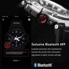 ساعات كاسيو جي-شوك موديل GST-B100D-1ADR