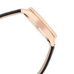 CASIO EDIFICE EFV-610ECL-1AUDF Men’s Standard Chronograph Watch – Black Dial, Leather Strap, 100M Water Resistant, Date, Quartz Stainless Steel