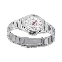 CASIO MTP-E700D-7EVDF Men’s Analog Watch – Silver Stainless Steel, White Dial, Quartz Movement & Water-Resistant