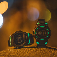 CASIO G-SHOCK GBD-100LM-1DR Men's Digital Bluetooth Sports Watch – G-SQUAD Series, Step Tracker, Shock Resistant, 200M Water Resistant, Black & Lime
