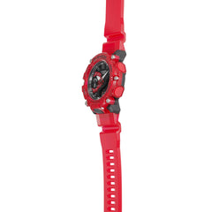 CASIO G-SHOCK GA-2200SKL-4A – Skeleton Red “CasiOak” Analog-Digital, Carbon Core Guard, Super Illuminator, Shock & 200m Water Resistant