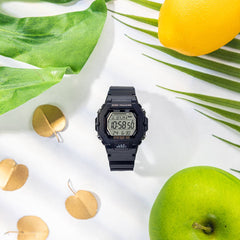 CASIO LWS-2200H Men’s Digital / Step-Tracker Watch – 100 m Water Resistance, LED Light, Lap Memory & Step Count