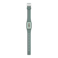 CASIO LF‑10WH POP Series Digital Watch – Slim Eco Resin Design, LED Backlight, Alarm, Stopwatch