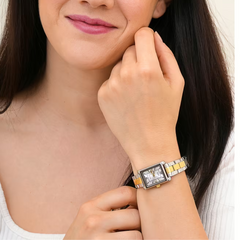 CASIO LTP-1234PSG-7AEG Women's Analog Watch – Elegant Stainless Steel with Silver and Pink Dial, Classic Timepiece for Every Occasion