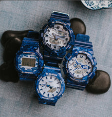 ساعات كاسيو جي-شوك GA-2100BWP-2ADR النموذجية