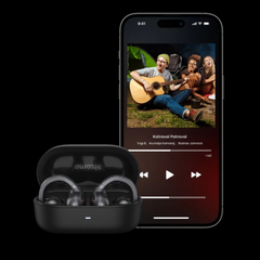 Amazfit Up Open-Ear Earbuds – Clip-On Design, AI Noise-Reduction Calls, Bluetooth Multipoint, IPX4 Splash Resistant, 6+18H Battery, Physical Buttons, Zepp Integration