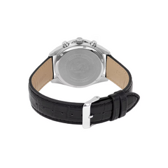 CASIO Edifice EFV-610EL-5AUDF Men’s Chronograph Watch – Brown Leather Strap, Rose Gold Case, Quartz Movement, Stopwatch Function, Water Resistant