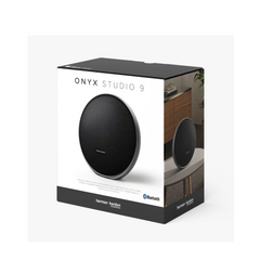 Harman Kardon Onyx Studio 9 – 50W Portable Stereo Bluetooth Speaker, Triple Tweeter 3‑Channel Audio, Built‑in Battery, Auracast Multi‑Speaker Connect