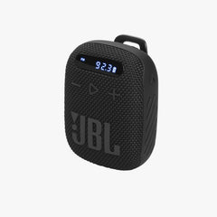 JBL Harman Wind 3 Bluetooth Speaker – Portable Handlebar Speaker for Bike & Scooter, IP67 Waterproof, FM Radio, MicroSD, AUX, 5H Battery Life, Detachable Design