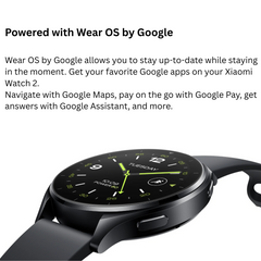 Xiaomi Watch 2 (Global) Smart Watch – 1.43″ AMOLED, Wear OS by Google, Snapdragon W5+ Gen 1, Dual-Band L1+L5 GPS, 32GB Storage, 5ATM, Up to 65-Hour Battery