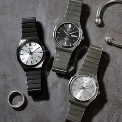 Casio MTP-E735D-1AVDF Men’s Analog Quartz Watch with Stainless Steel Bracelet, Black Dial - THE HAPPY BUY