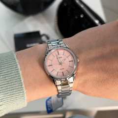 CASIO LTP-1303D-4AVDF Women's Analog Watch – Stainless Steel with Rose Gold Accents, Elegant & Timeless Design
